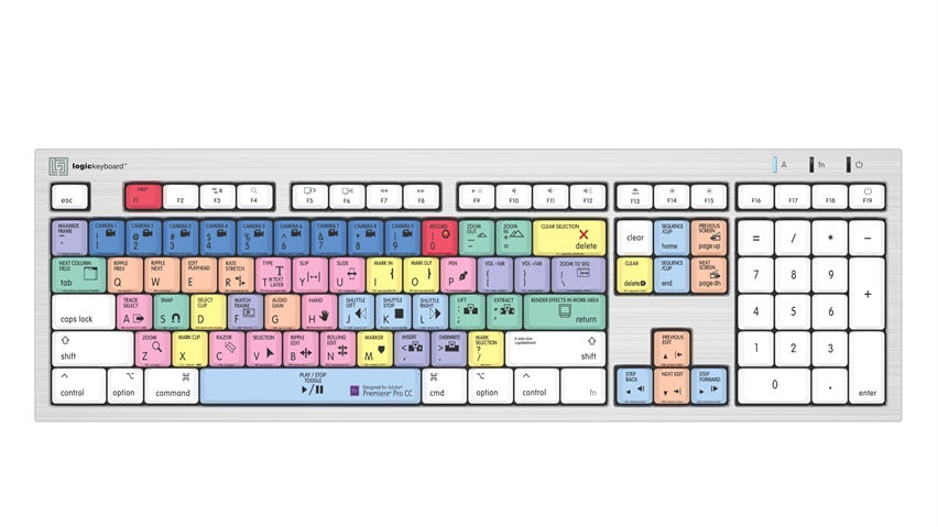 Adobe Premiere Pro CC<br>ALBA Slimline Keyboard – Mac<br>